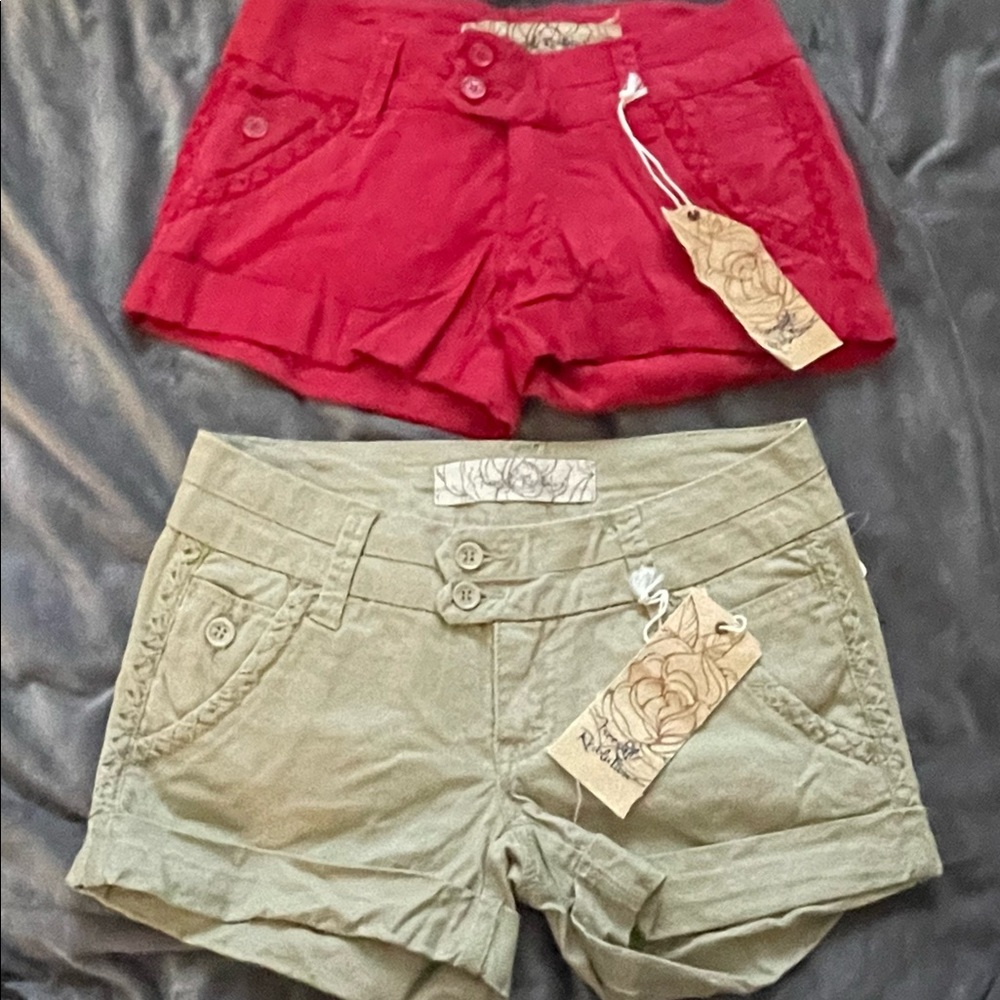 2 pair of shorts